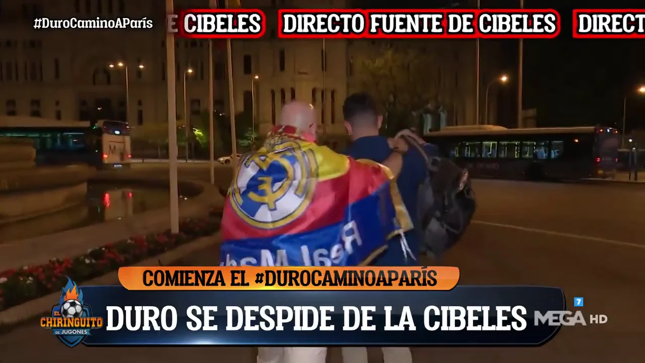 Alfredo Duro comienza el camino en Cibeles 