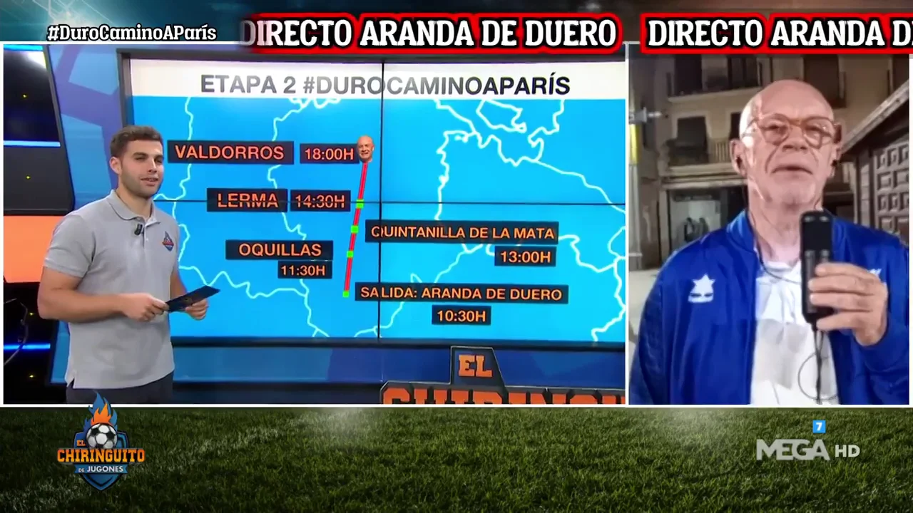 Las etapas del segundo d&iacute;a del Duro camino a Par&iacute;s