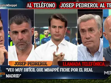Josep Pedrerol: &quot;Veo muy difícil que Mbappé juegue en el Real Madrid&quot;