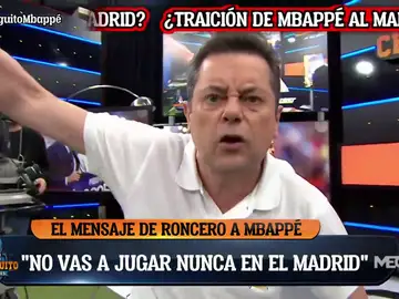 Tomás Roncero: &quot;No vas a jugar nunca en el Madrid&quot;