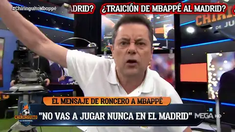 Tomás Roncero: "No vas a jugar nunca en el Madrid" Tomás Roncero: "No vas a jugar nunca en el Madrid"