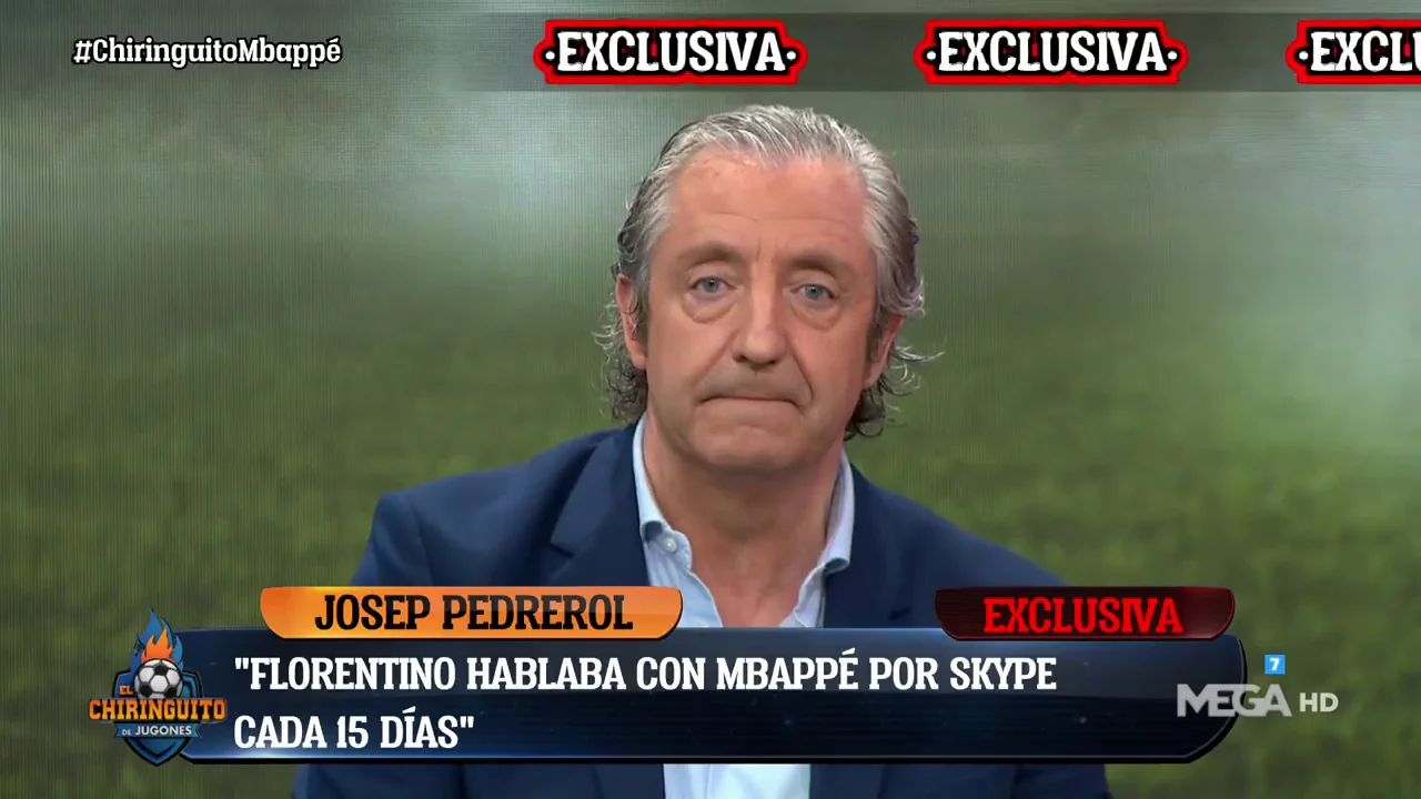 Josep Pedrerol: "Florentino hablaba por Skype con Mbappé cada 15 días" Josep Pedrerol: "Florentino hablaba por Skype con Mbappé cada 15 días"
