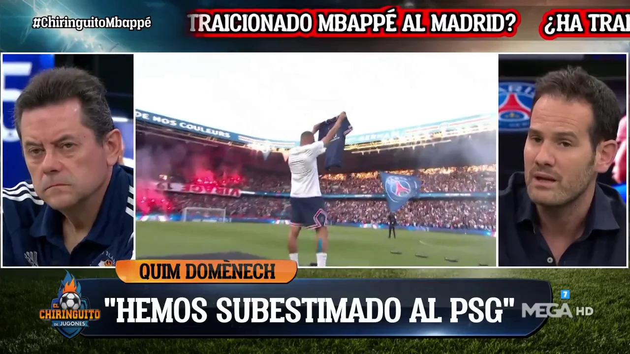 Quim Dom&eacute;nech: "Hemos subestimado al PSG"