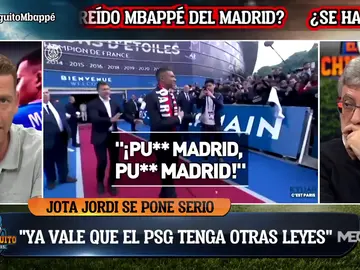 Jota Jordi: "Ya está bien de que el PSG juegue con otras leyes" Jota Jordi: "Ya está bien de que el PSG juegue con otras leyes"