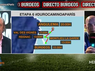 Las etapas del sexto día del camino de Alfredo Duro Las etapas del sexto día del camino de Alfredo Duro