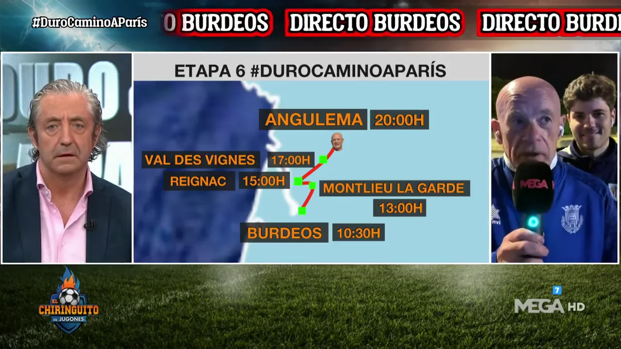 Las etapas del sexto día del camino de Alfredo Duro Las etapas del sexto día del camino de Alfredo Duro