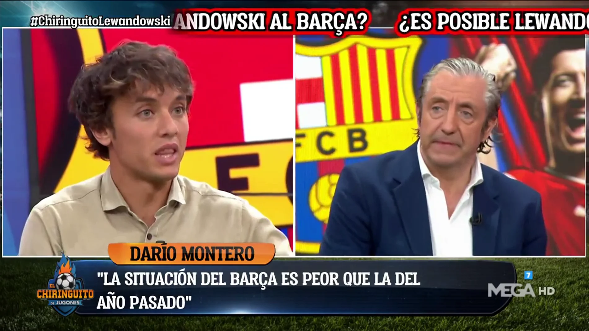 Darío Montero: "Ahora mismo es imposible el fichaje de Lewandowski"