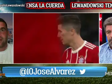 José Álvarez: &quot;La relación entre Bayern y Lewandowski es irreconducible&quot;