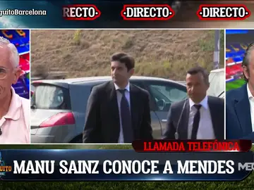 Manu Sainz: &quot;El la reunión Barça - Mendes han hablado de Nico y Alejandro Balde&quot;