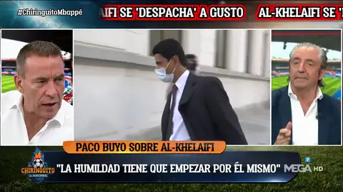 El tremendo 'palo' de Buyo a Al-Khlelaifi El tremendo 'palo' de Buyo a Al-Khlelaifi