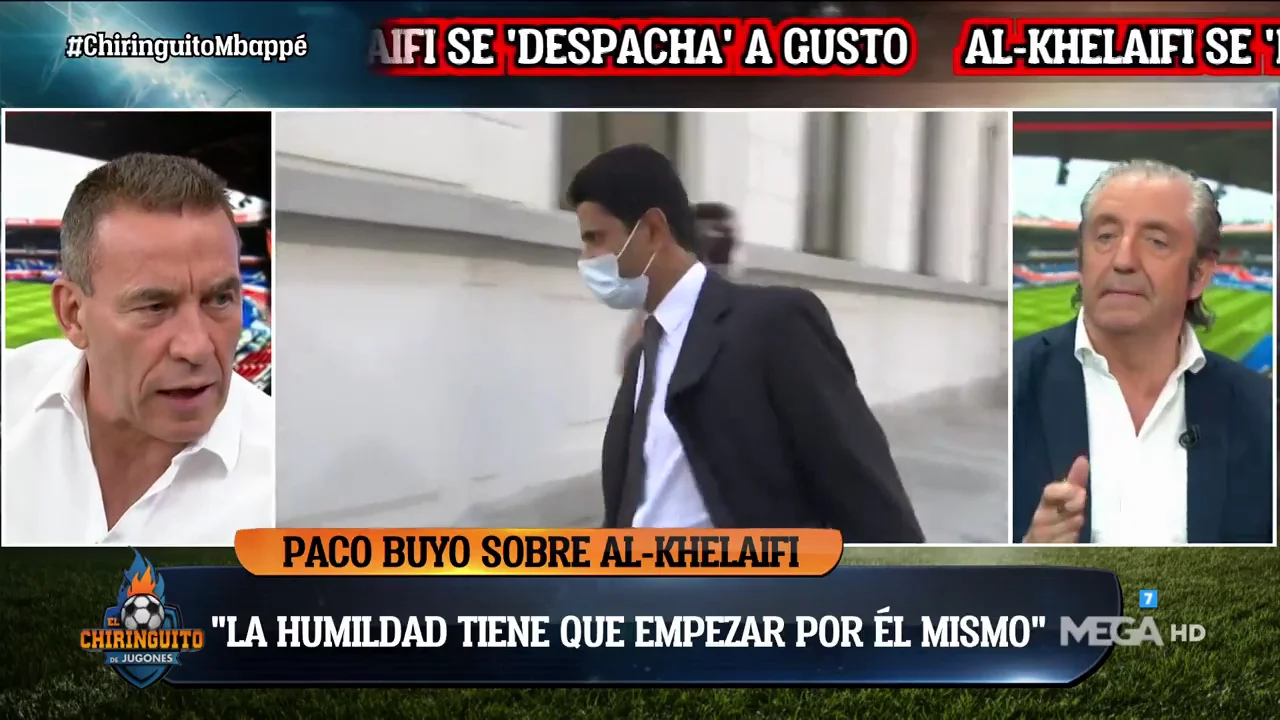 El tremendo 'palo' de Buyo a Al-Khlelaifi