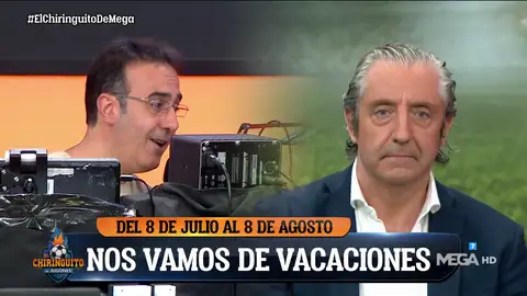 El Chiringuito se va de vacaciones del 8 de julio al 8 de agosto El Chiringuito se va de vacaciones del 8 de julio al 8 de agosto