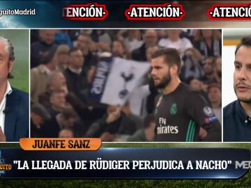 Juanfe Sanz: "Nacho y Ancelotti tienen que tener una conversación muy importante"