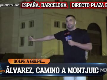 El camino de José Álvarez desde Plaza España hasta Montjuic