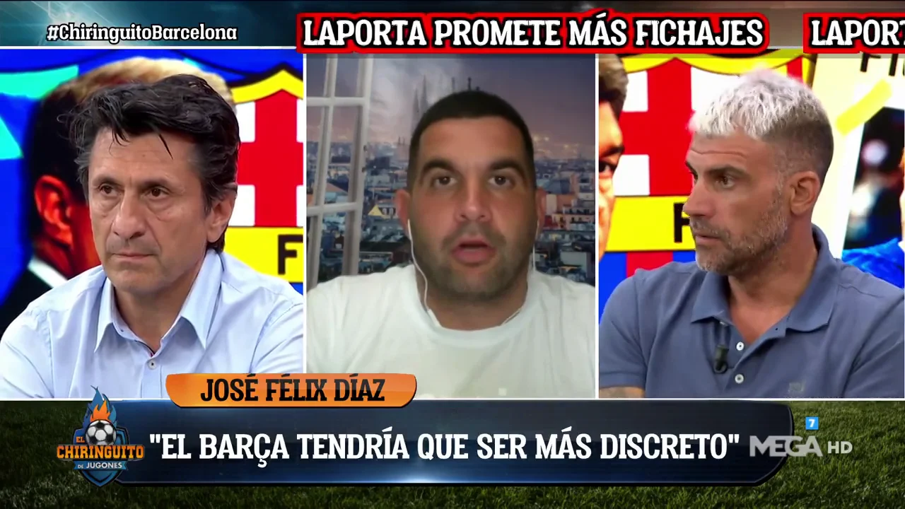 Brutal 'palo' de Jos&eacute; F&eacute;lix D&iacute;az al Bar&ccedil;a