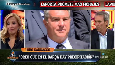 El Lobo Carrasco pide tranquilidad a Laporta El Lobo Carrasco pide tranquilidad a Laporta