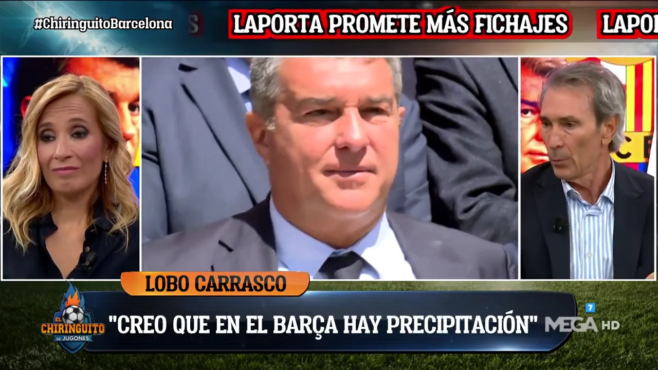 El Lobo Carrasco pide tranquilidad a Laporta