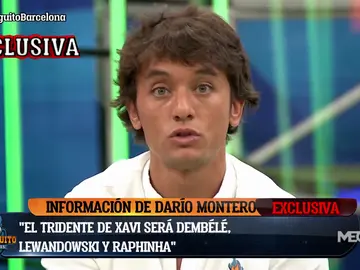 Darío Montero desvela el tridente titular del Barça Darío Montero desvela el tridente titular del Barça