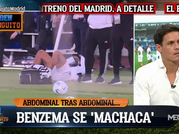 La brutal imagen de Benzema antes de la Supercopa