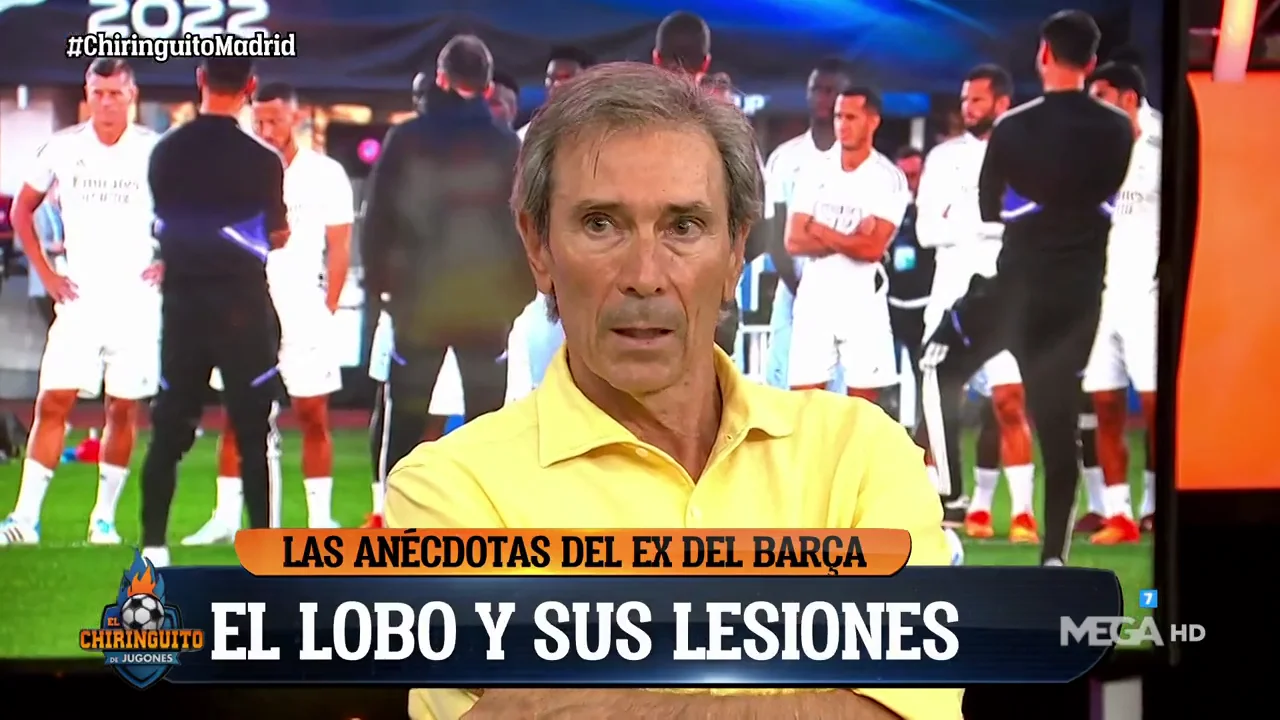 La sorprendente an&eacute;cdota de Lobo Carrasco