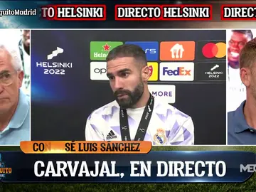 La brutal entrevista a Carvajal tras la Supercopa La brutal entrevista a Carvajal tras la Supercopa