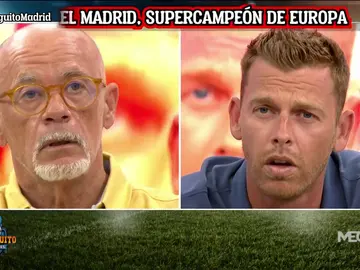 Alfredo Duro se calienta con Jota Jordi Alfredo Duro se calienta con Jota Jordi