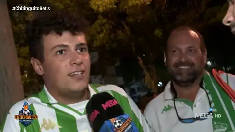 Ilusión entre la afición bética Ilusión entre la afición bética