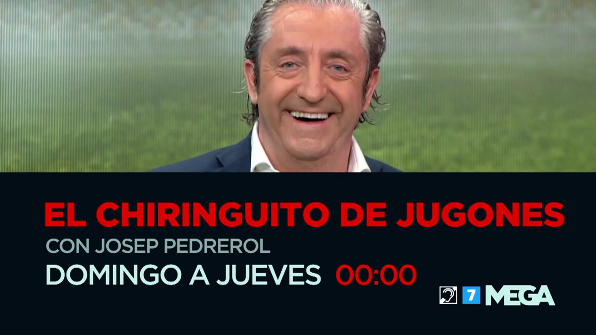 'El chiringuito de Jugones' con Josep Pedrerol. Y a las 23:45 horas 'El chiringuito: la cuenta atrás'