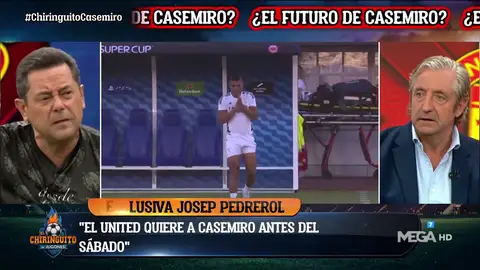 "Casemiro se arrepentirá si se va al Manchester" "Casemiro se arrepentirá si se va al Manchester"