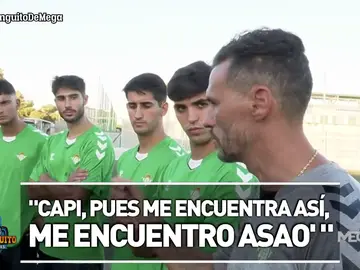 Capi, nuevo entrenador del Betis C Capi, nuevo entrenador del Betis C