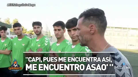 Capi, nuevo entrenador del Betis C Capi, nuevo entrenador del Betis C