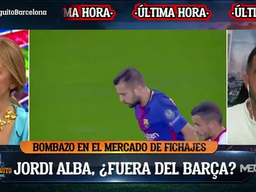 "Jordi Alba se entera esta tarde del acuerdo Barça-Inter" "Jordi Alba se entera esta tarde del acuerdo Barça-Inter"