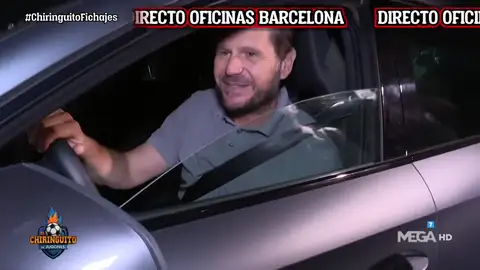 La salida de Mateu Alemany de las oficinas del Barça La salida de Mateu Alemany de las oficinas del Barça