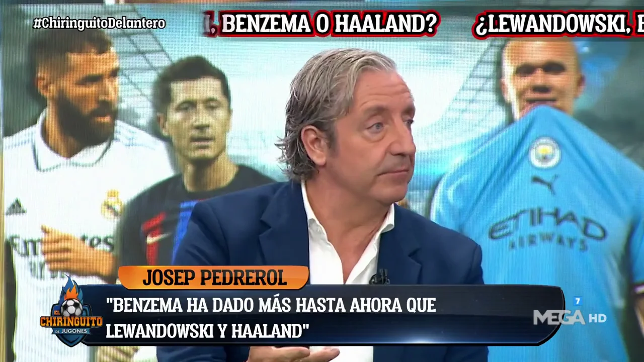 El discurso de Pedrerol sobre Lewandowski