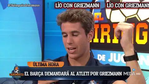 "El Barça prepara una demanda, pero el Atleti está muy tranquilo" "El Barça prepara una demanda, pero el Atleti está muy tranquilo"
