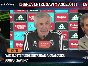 "Ancelotti puede entrenar a cualquier equipo, Xavi no" "Ancelotti puede entrenar a cualquier equipo, Xavi no"