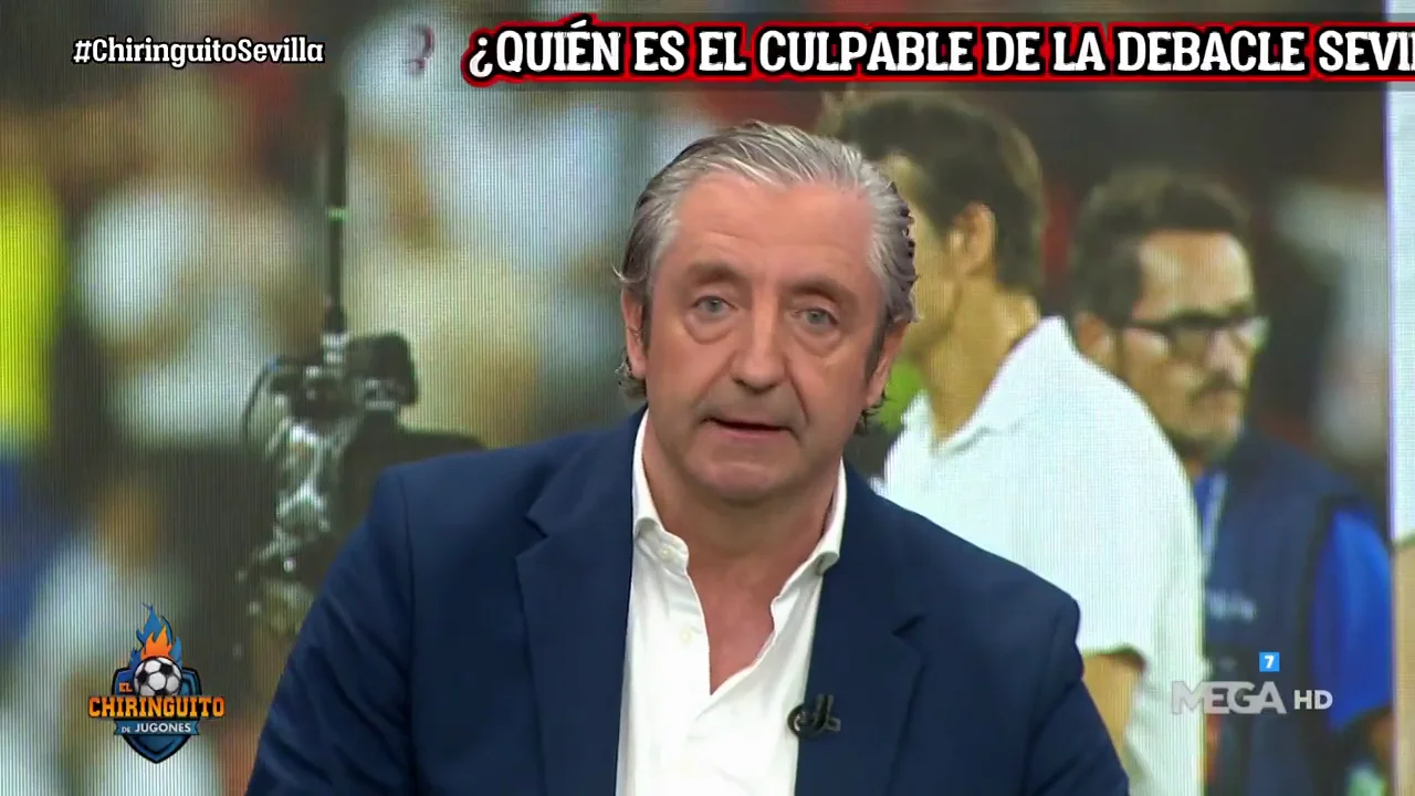 Brutal 'palo' de Josep Pedrerol a Monchi Brutal 'palo' de Josep Pedrerol a Monchi