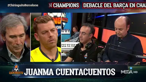 Momentazo histórico de Juanma Rodríguez en El Chiringuito Momentazo histórico de Juanma Rodríguez en El Chiringuito