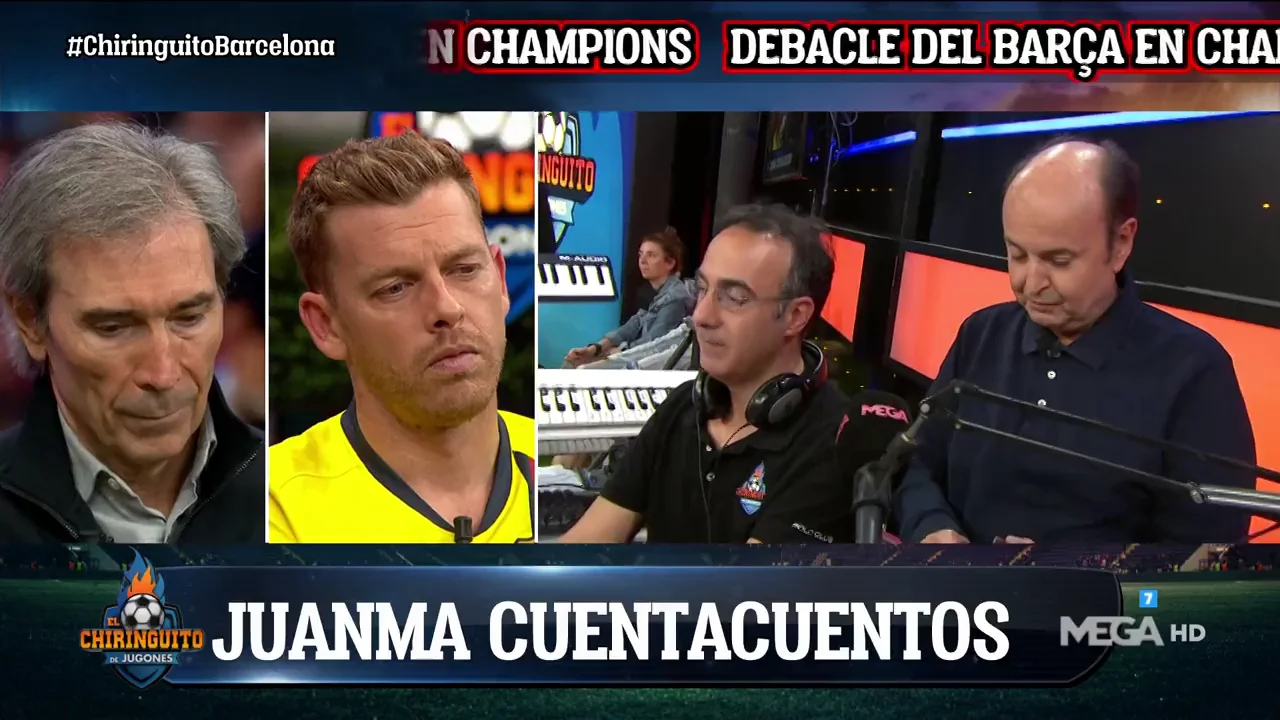 Momentazo hist&oacute;rico de Juanma Rodr&iacute;guez en El Chiringuito