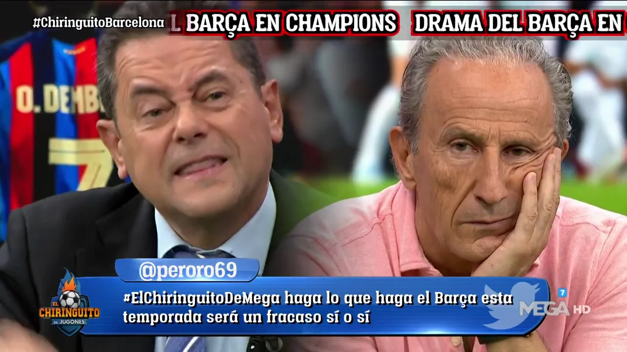 "El Bar&ccedil;a lleva 8 a&ntilde;os fracasando en Europa"