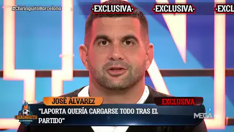 Brutal exclusiva de Jose Álvarez sobre Laporta Brutal exclusiva de Jose Álvarez sobre Laporta