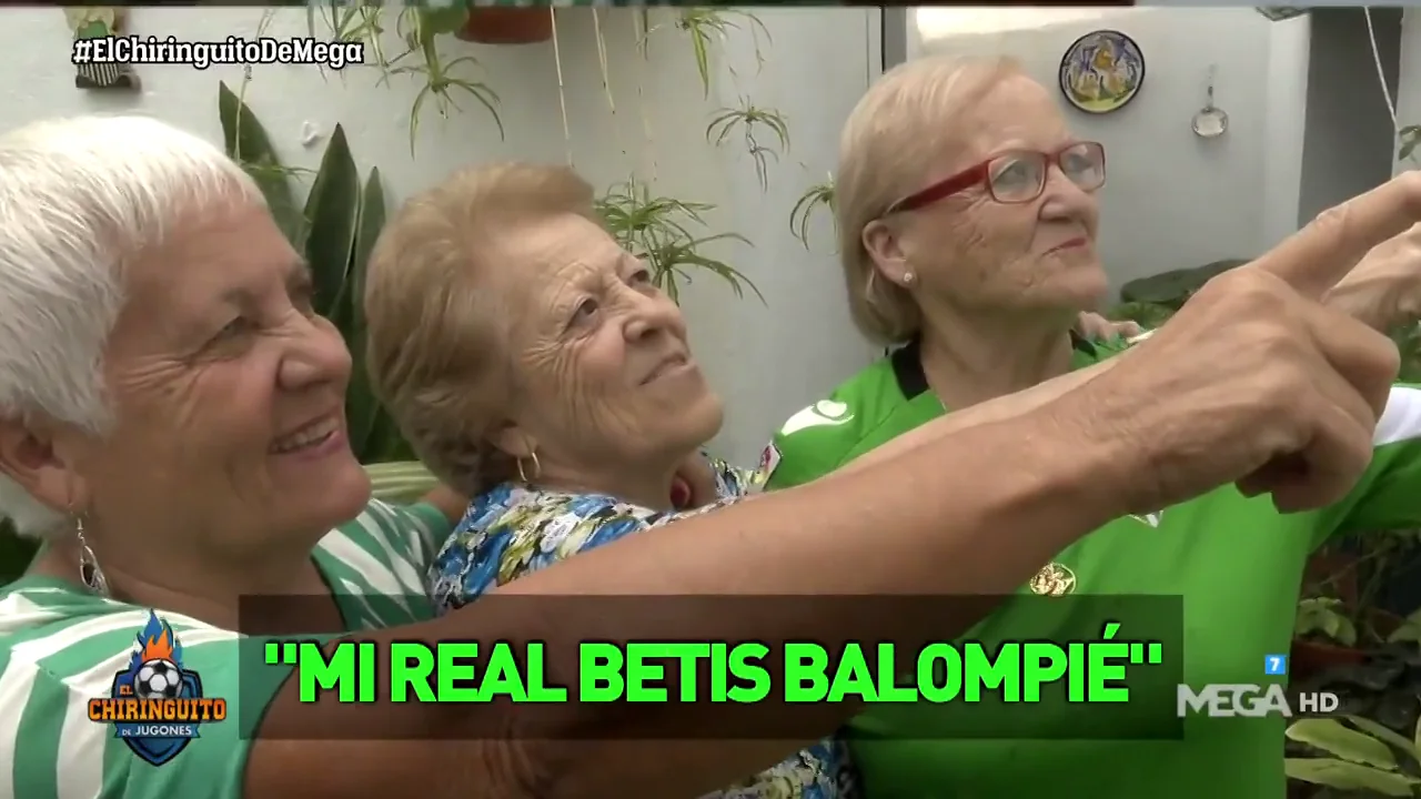 Las abuelas más béticas Las abuelas más béticas