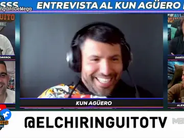 Kun Agüero nos regala momentos en El Chiringuito Kun Agüero nos regala momentos en El Chiringuito