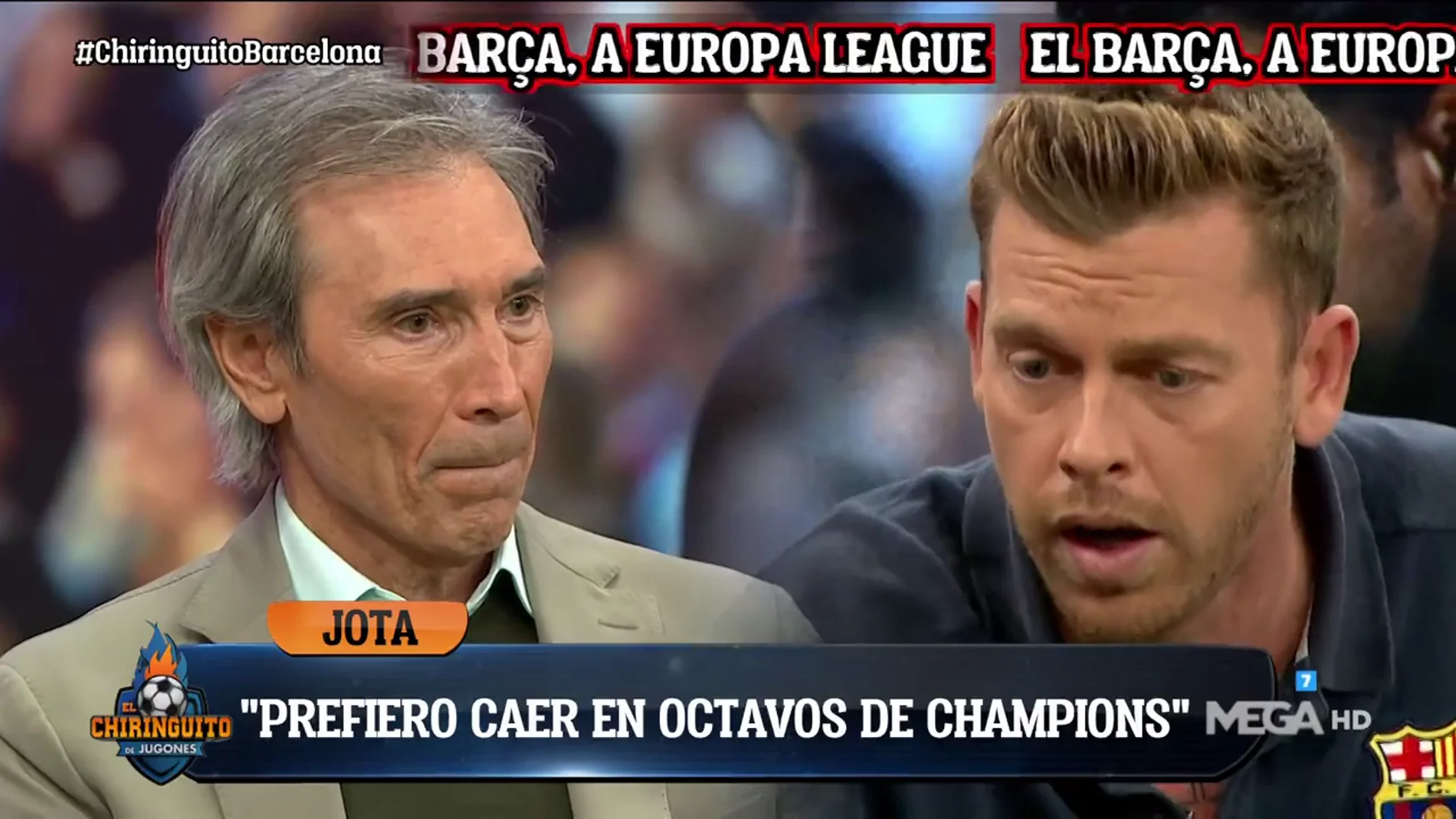 Lobo y Jota se enfrentan por la Europa League