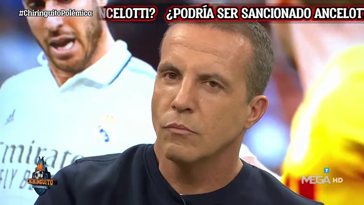 Crist&oacute;bal Soria habla claro: "No es penalti" 