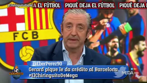 El adiós de Piqué El adiós de Piqué