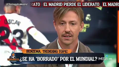 "No entiendo cómo el Madrid no tiene un recambio" "No entiendo cómo el Madrid no tiene un recambio"