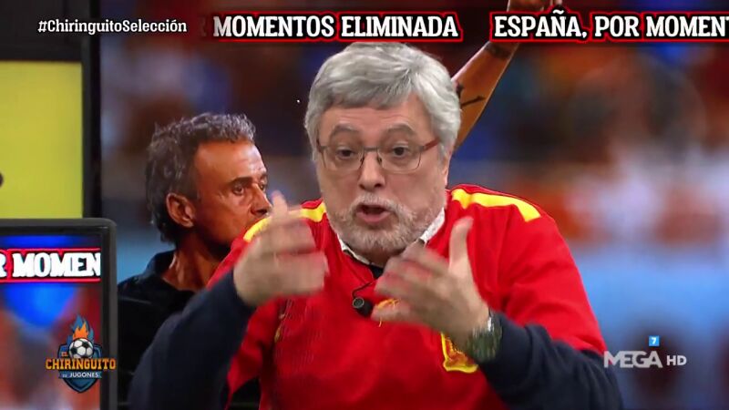 Damián y un enfado tremendo