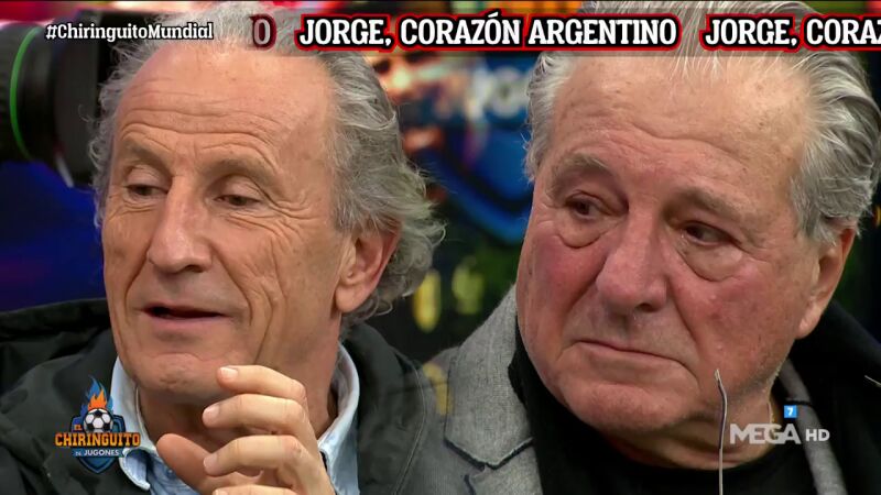 Petón emociona a Jorge D' Alessandro 
