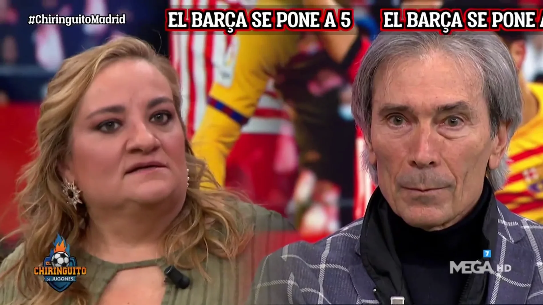 Carmen Colina: "El fútbol lo ha puesto hoy el Madrid, el Barça se lo tiene que mirar"